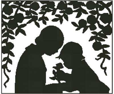 (image for) Mother and Child Silhouette